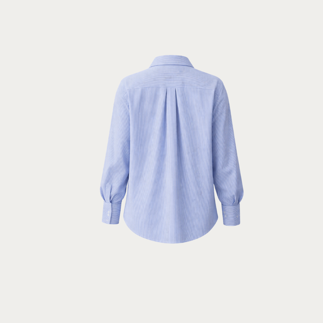 Oversized Striped Cotton Shirt