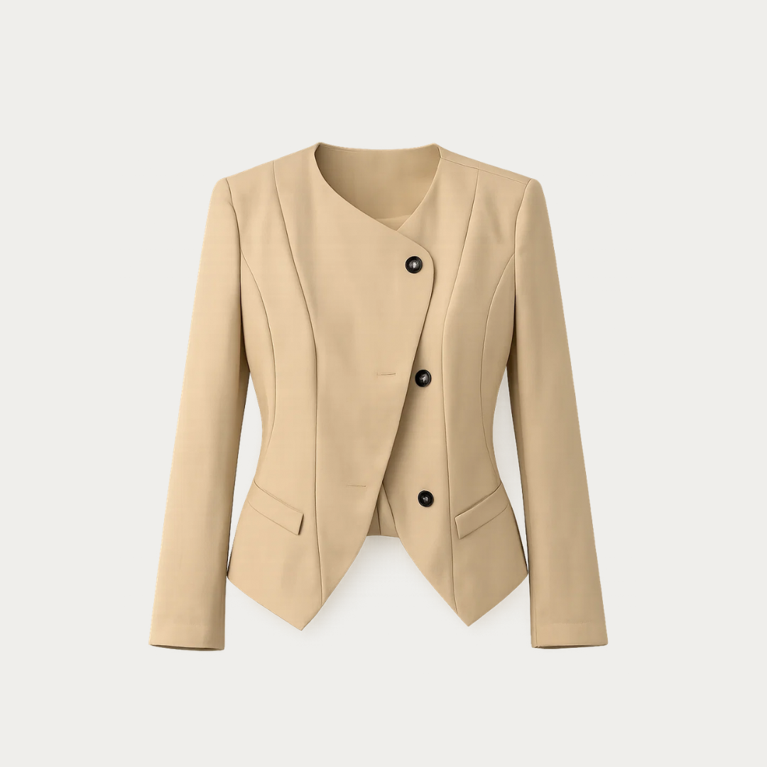 The Sculpted Peplum Blazer