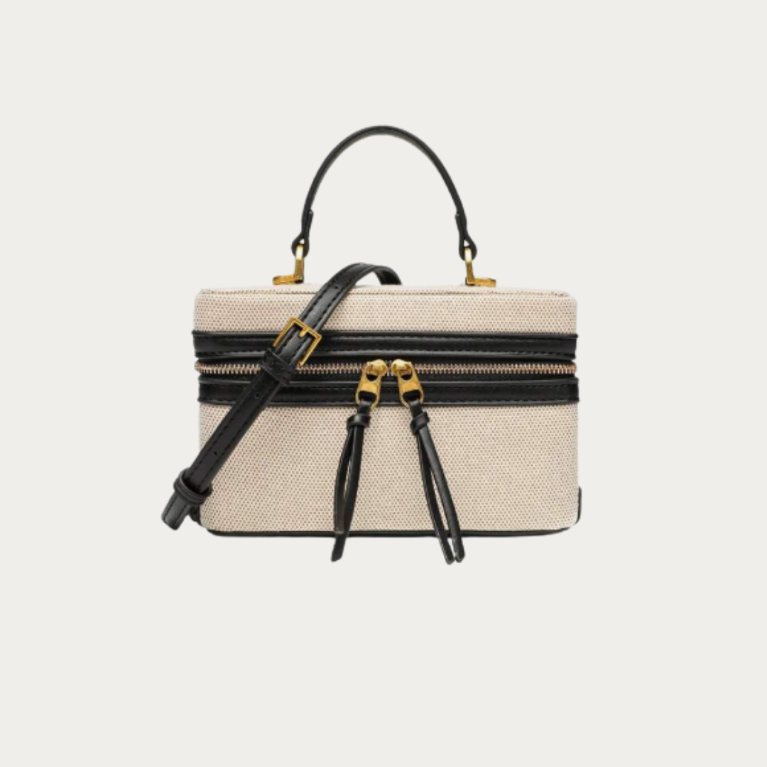 The Small Canvas Cosmetic Case