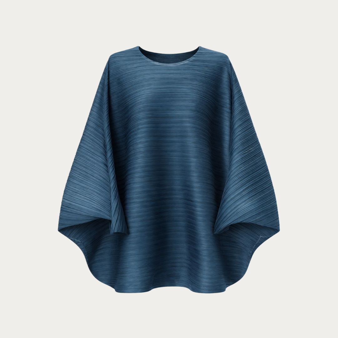 The Pleated batwing top