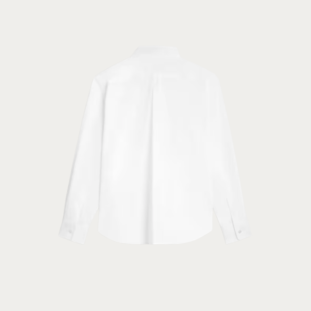 The White Popelin Shirt