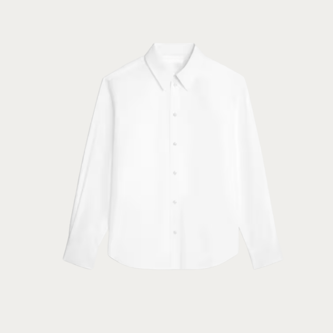 The White Popelin Shirt