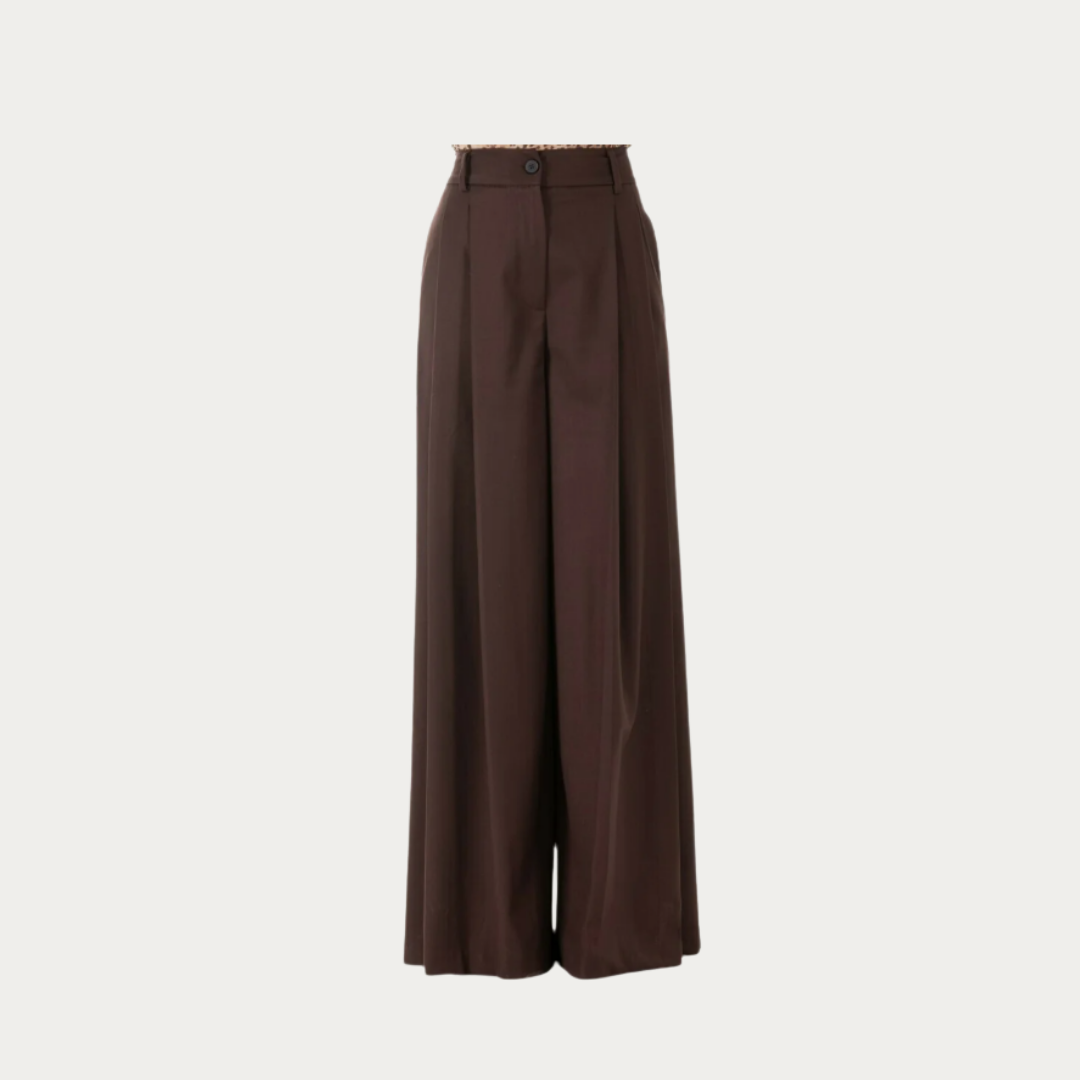 The Cotton Palazzo Brown