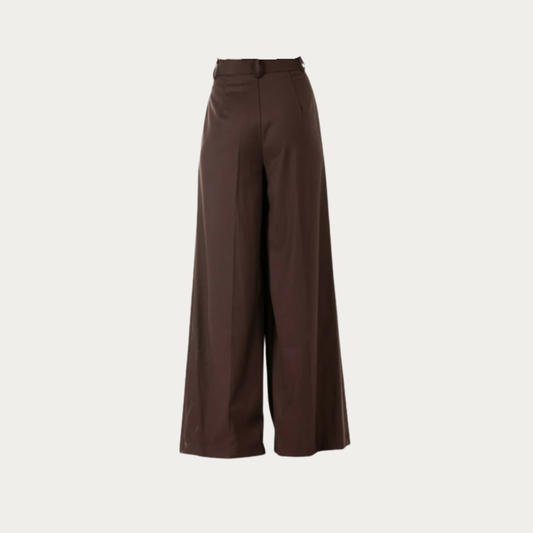 The Cotton Palazzo Brown