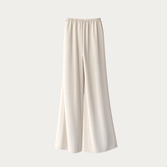 The Signature Crème Palazzo Pant