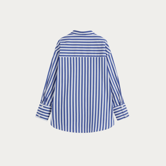 Relaxed Stripe Oversized Shirt