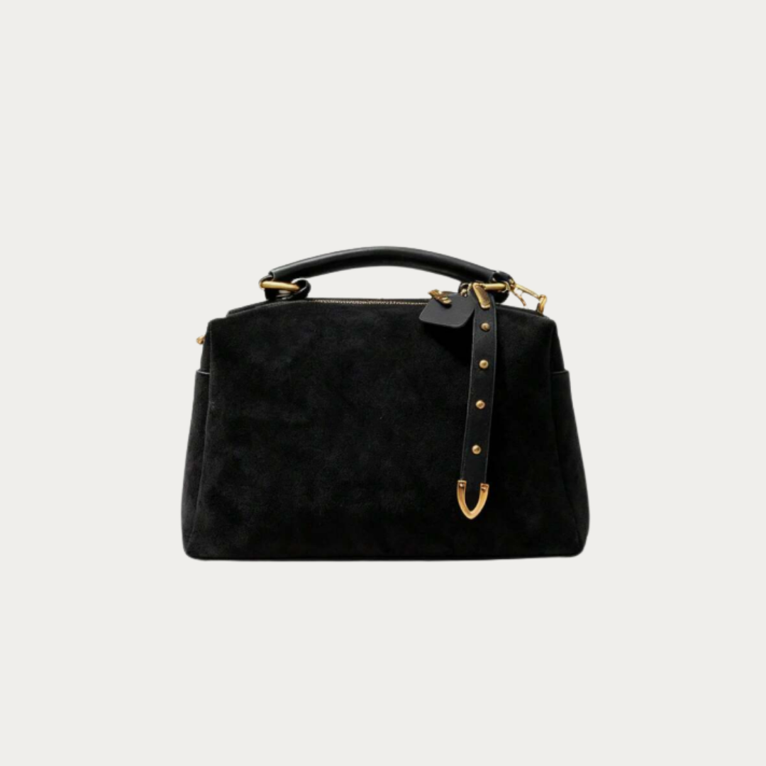The Boston Bag in Vegan Suede