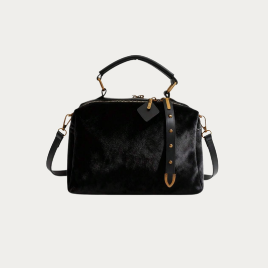 The Boston Bag in Vegan Suede