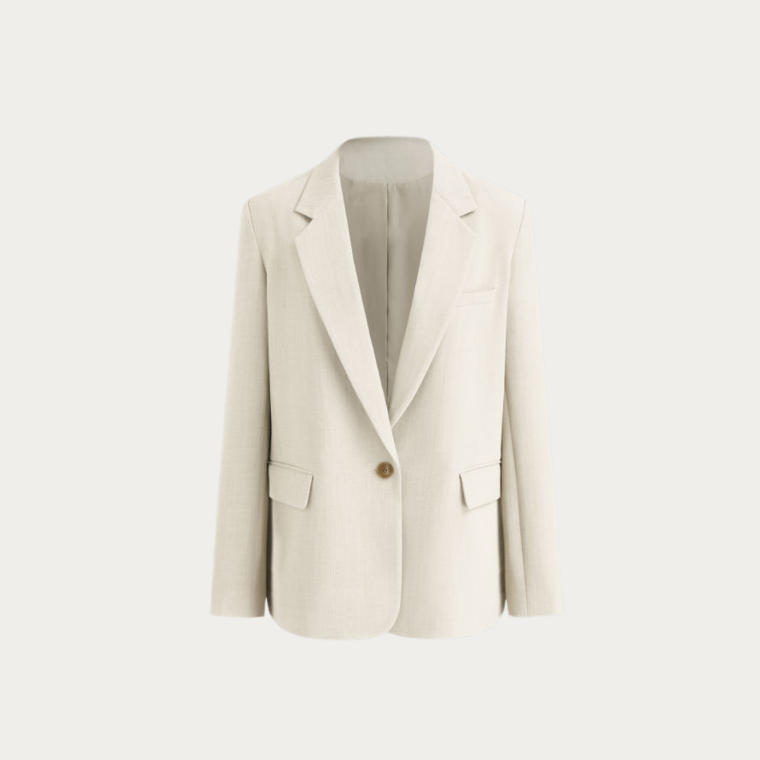 Modern Tailored 3/4 Blazer