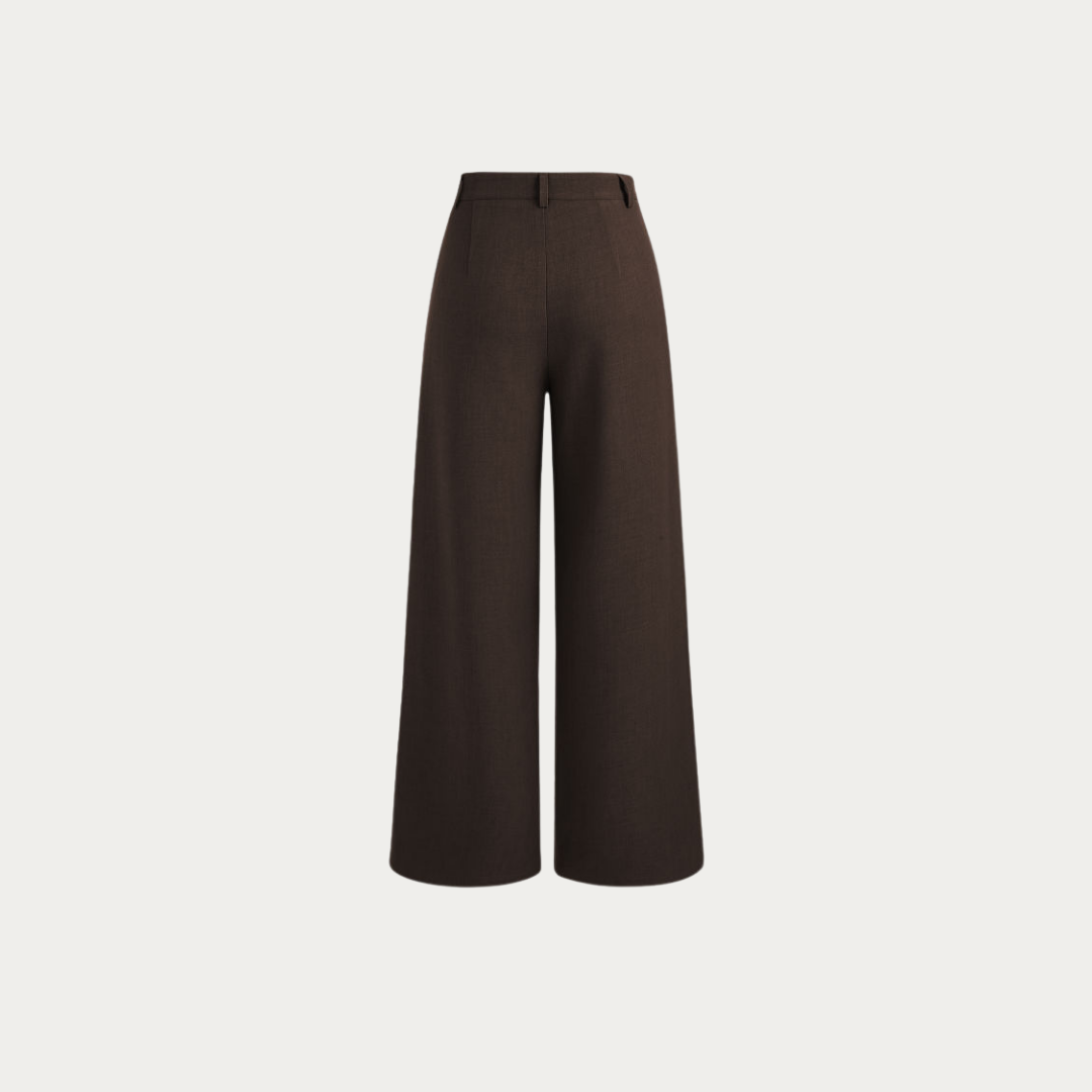 Tailored Pintuck Pants