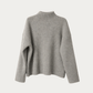 The ribbed knit sweater