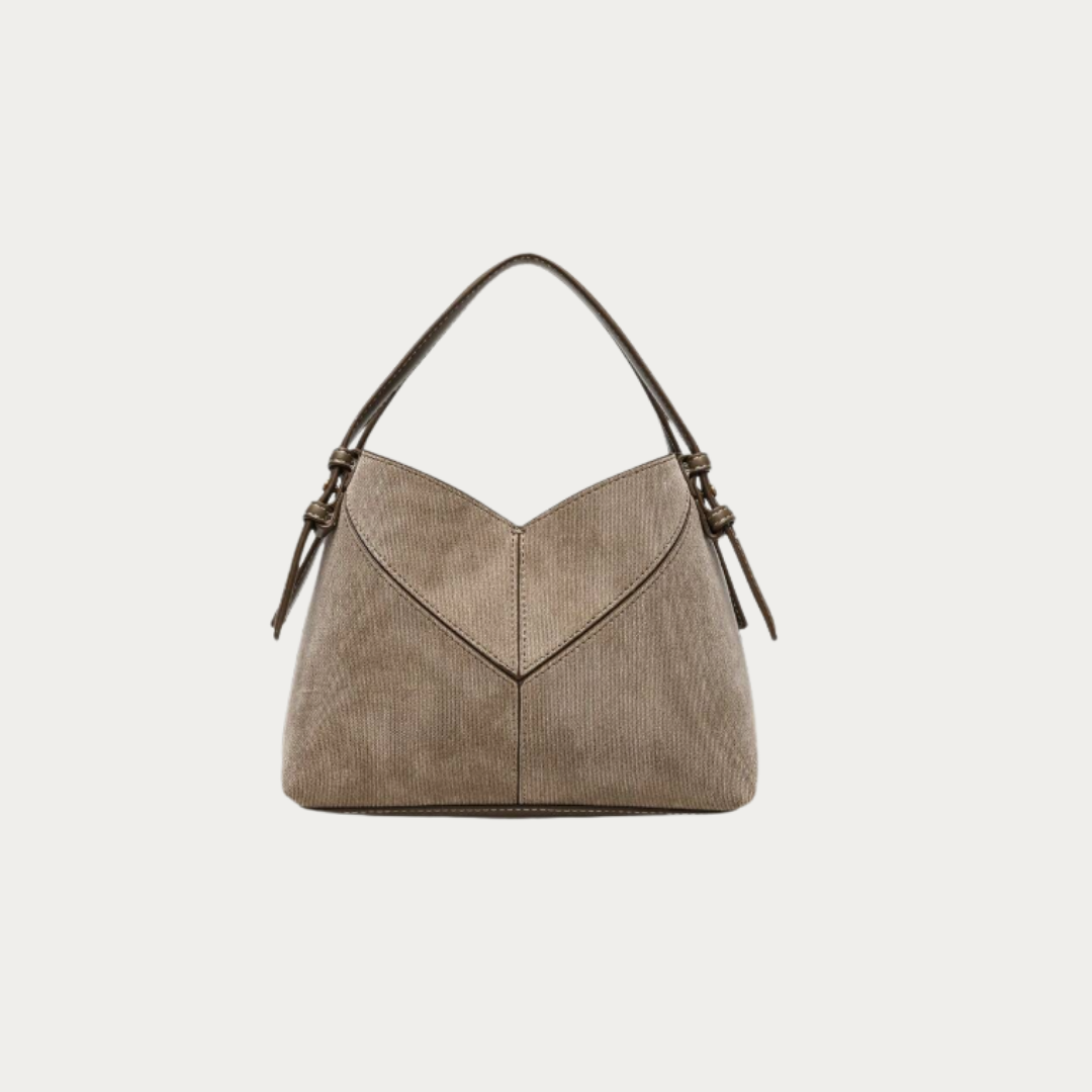 The Medium Suede Bag