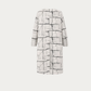 Plissé Cardigan with Motiv