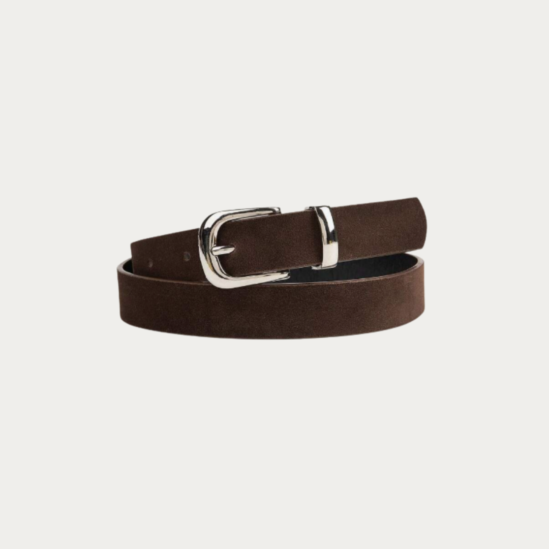 The Suede 3cm Belt