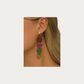 The Color-Drop Earrings with Four Stones