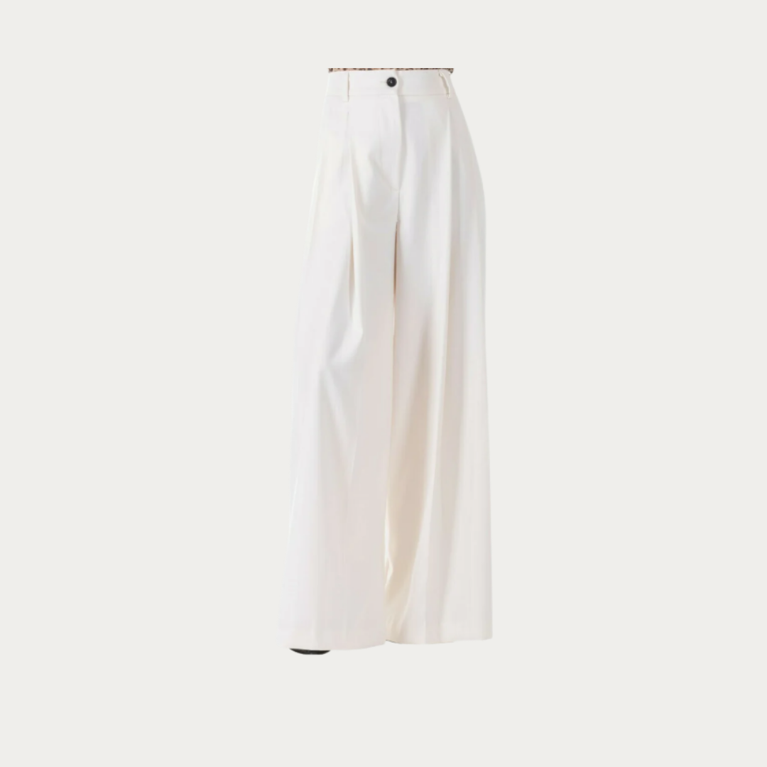 The Cotton Palazzo White