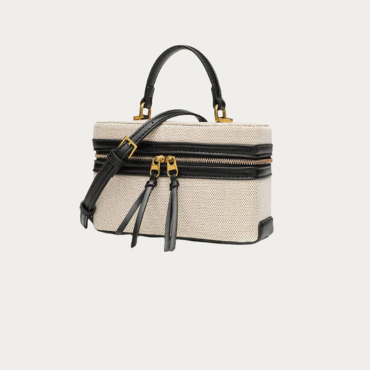 The Small Canvas Cosmetic Case