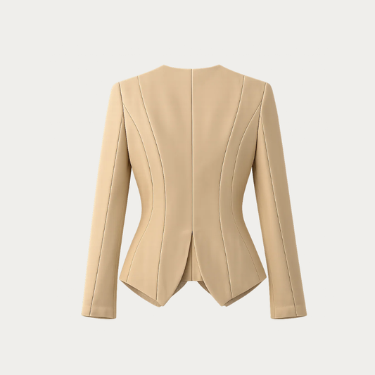 The Sculpted Peplum Blazer