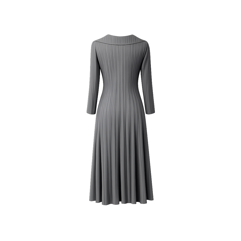The Aria Plissé Maxi Cardigan