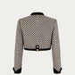 The Monochrome Commander Cropped Jacket