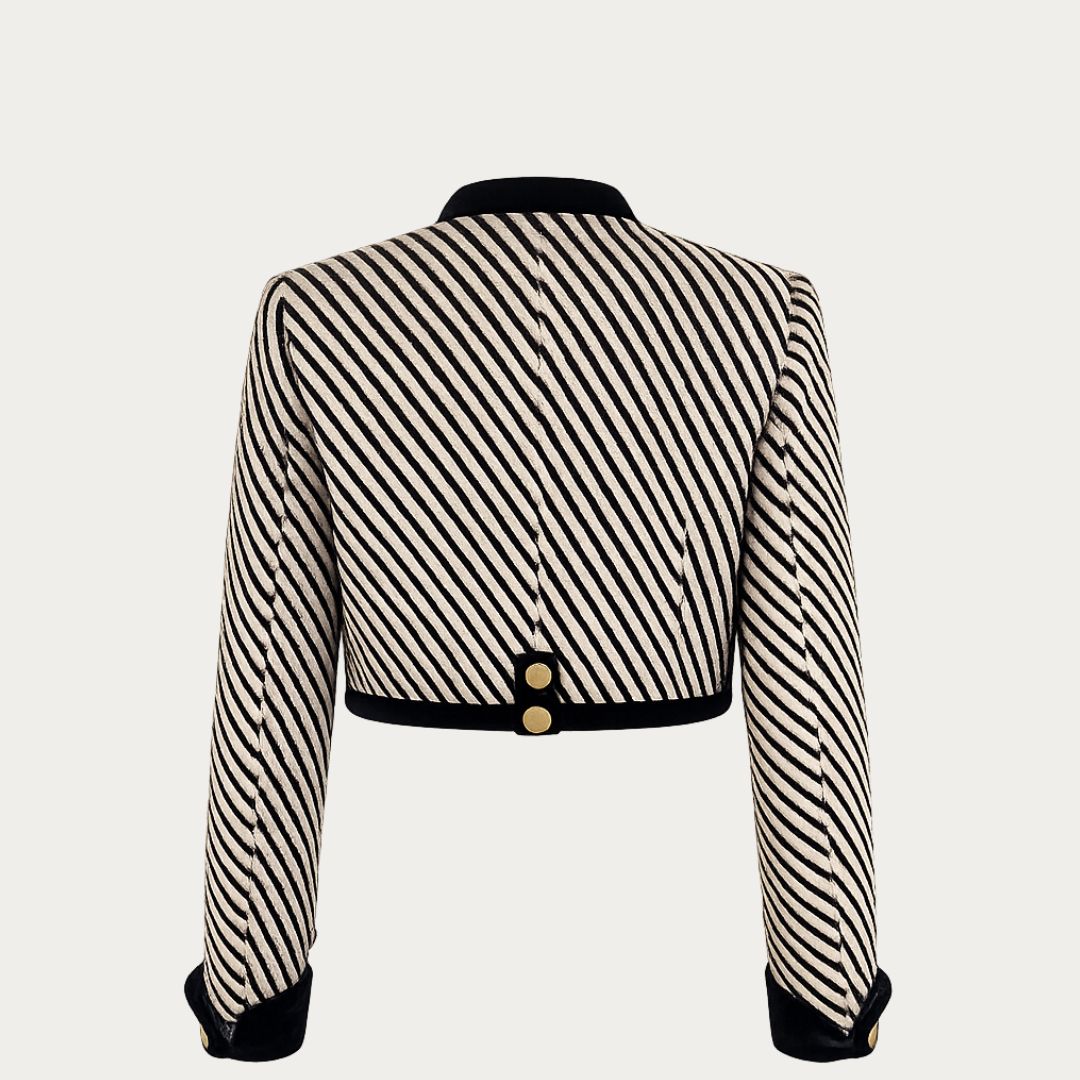 The Monochrome Commander Cropped Jacket