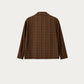 Refined Brown Boxy Light Jacket