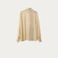Satin Bow Shirt