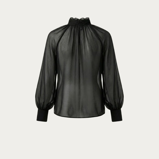 Elegant Modal Bow Shirt