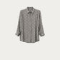 Refined Textured Silver Shirt