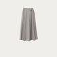 Elevated High-Rise Midi Skirt