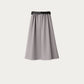 Refined Pleated Midi Skirt