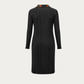 Plissé Reversible Midi-Length Cardigan