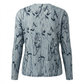 Watercolor Plissé Cardigan